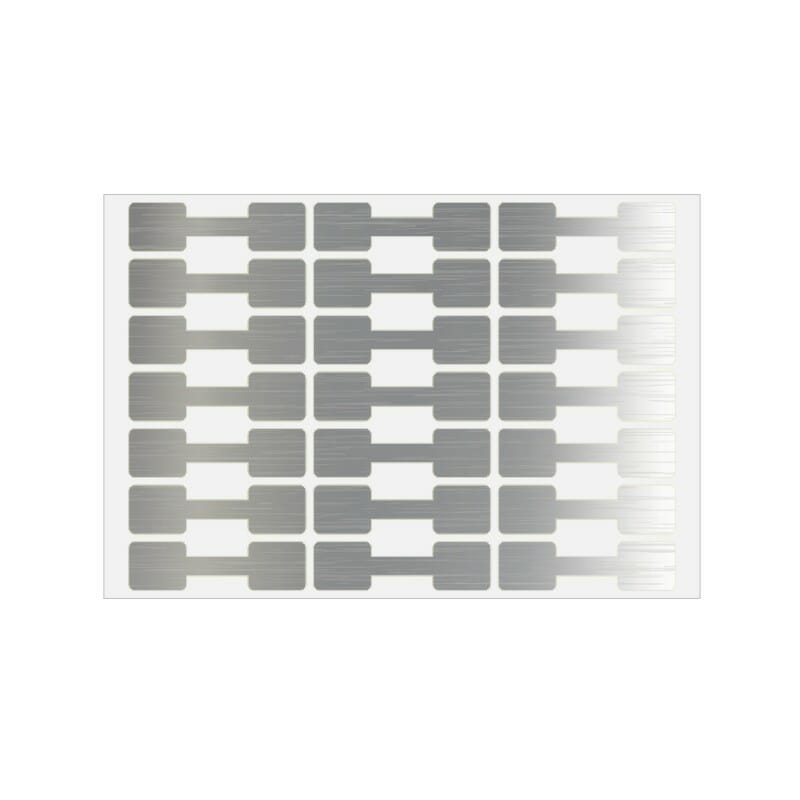 Jewelry price tags 10 Silver Tyvek Jewelry Price Tags