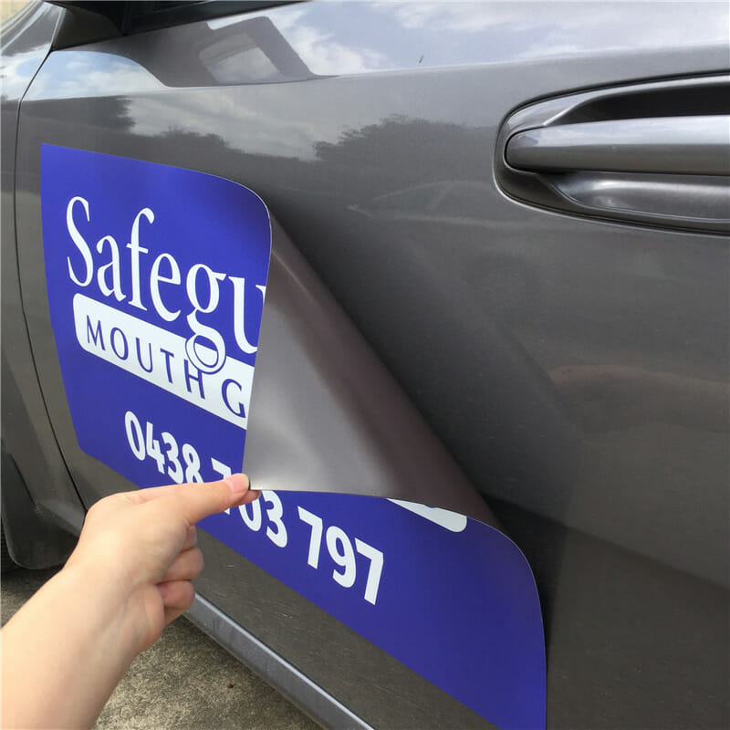 magnetic car stickers