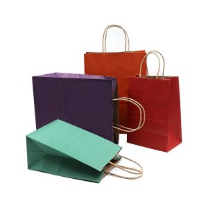 Food Kraft Paper Shopping Bags