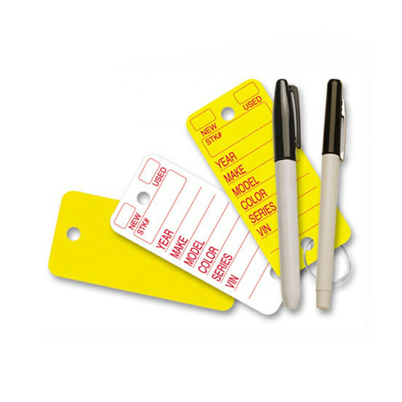 plastic key tag 5 Car Plastic Key Tags