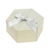 Holiday ribbon gift box