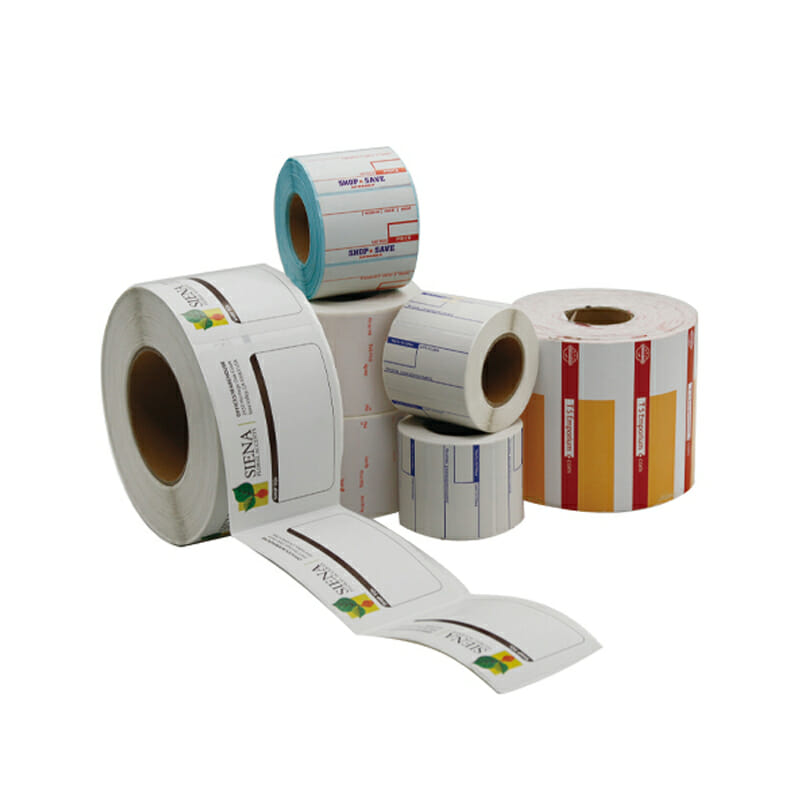 Thermal paper blank price tag