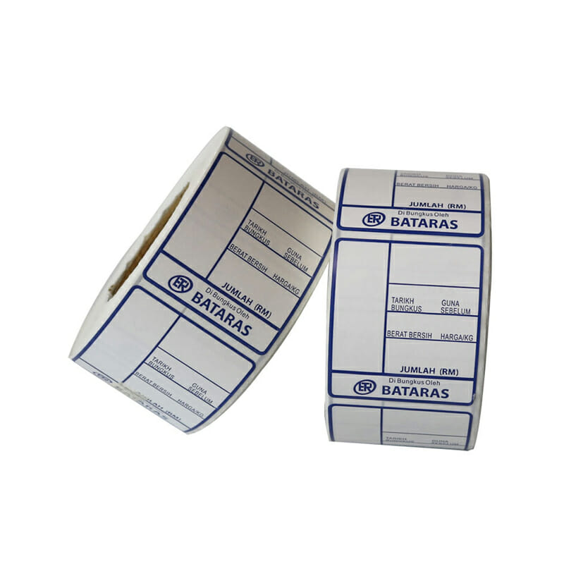blank sticker 11 price label