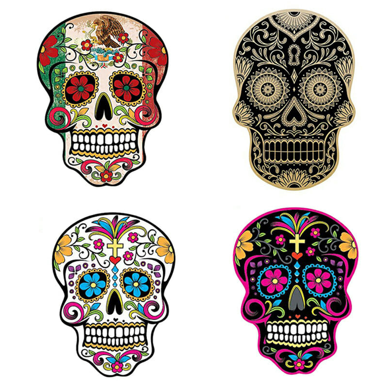 car sticker 15 skull car decals