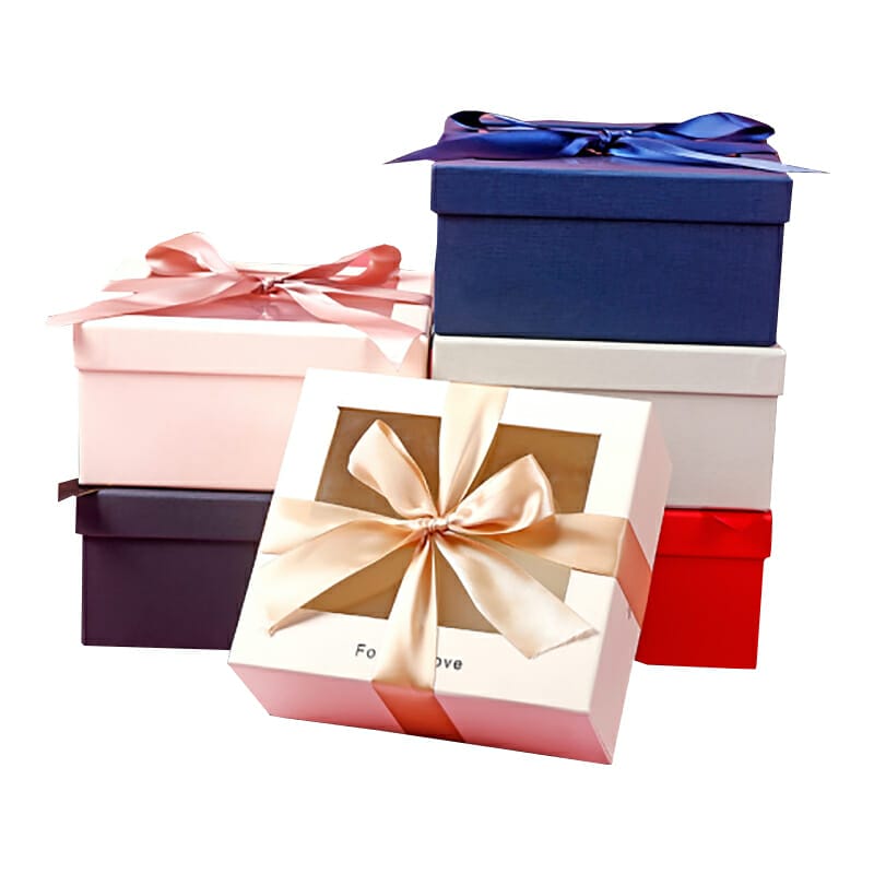 Ribbon Bow Empty Gift Paper Boxes Manufacturer, Supplier, Wholesaler In ...