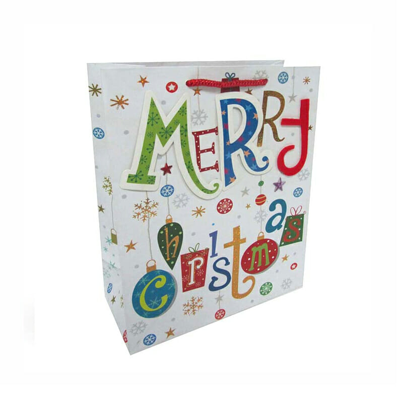 Custom Full Color Christmas Bags