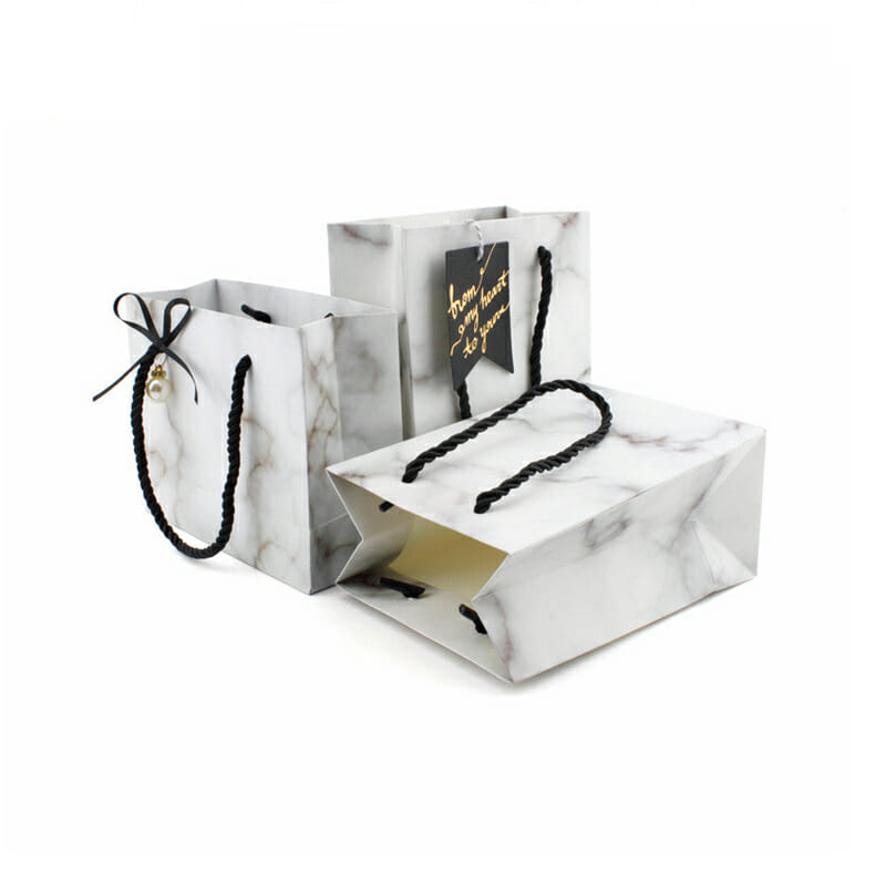 Marble Pattern Jewelry Packaging Box