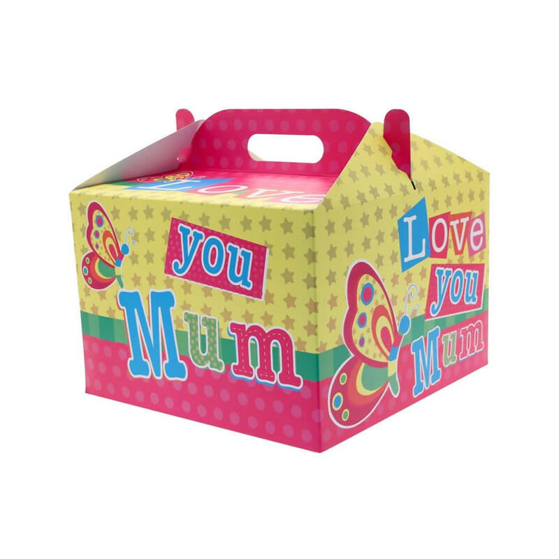 Full color folding birthday gift boxes